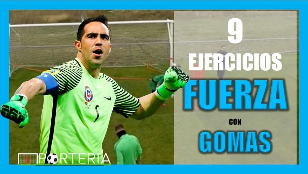 9 exercises with elastic bands to improve the goalkeeper’s strength